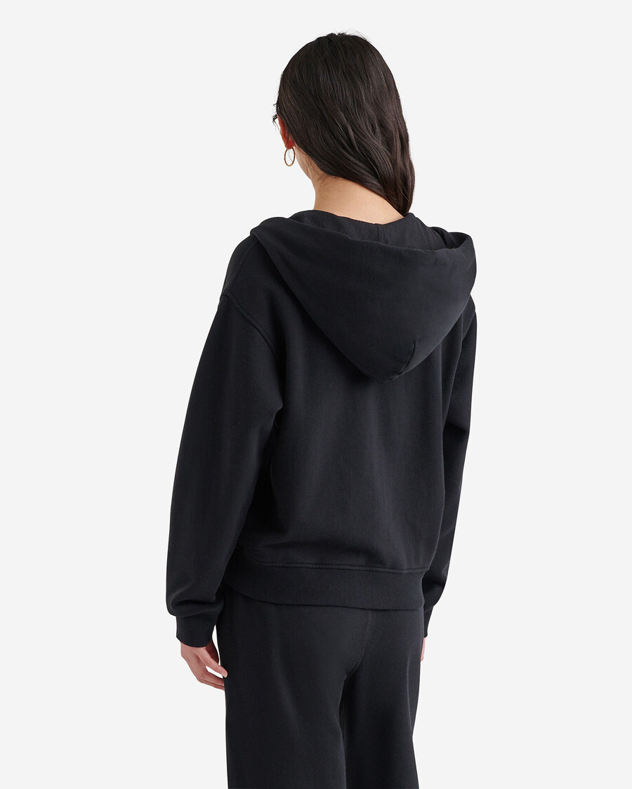 organic original relaxed full zip hoodie