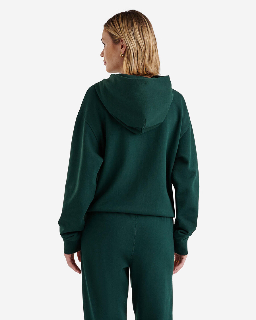 organic original relaxed full zip hoodie