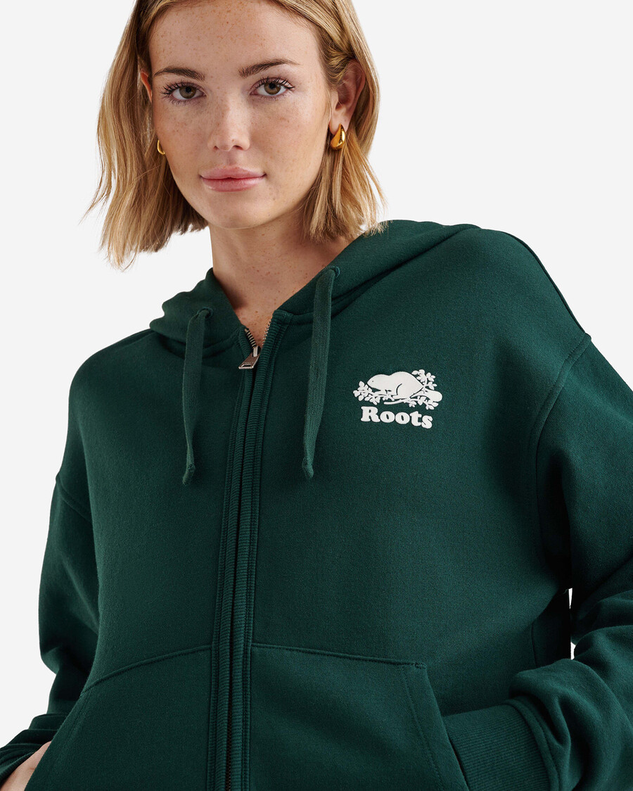 organic original relaxed full zip hoodie