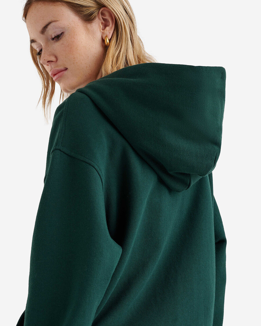 organic original relaxed full zip hoodie