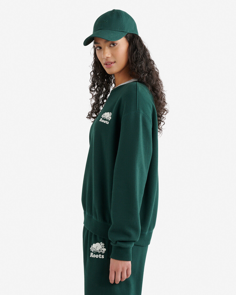 organic cooper relaxed crew