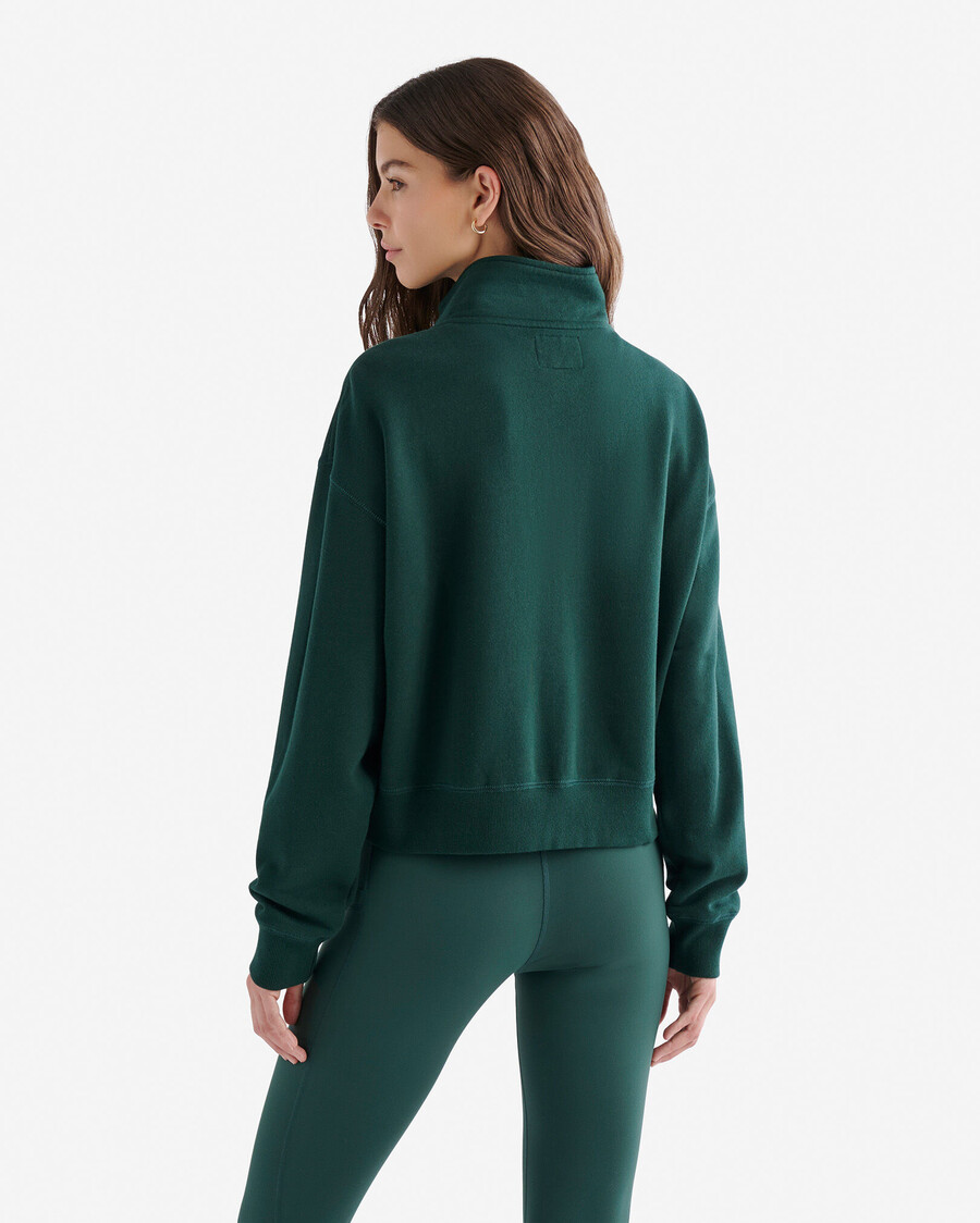 organic cooper track full zip jacket