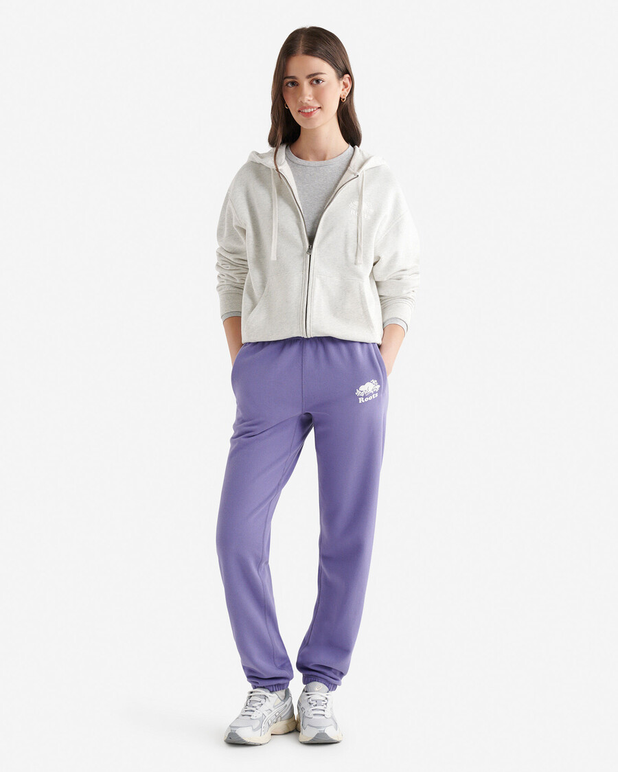 organic original relaxed full zip hoodie