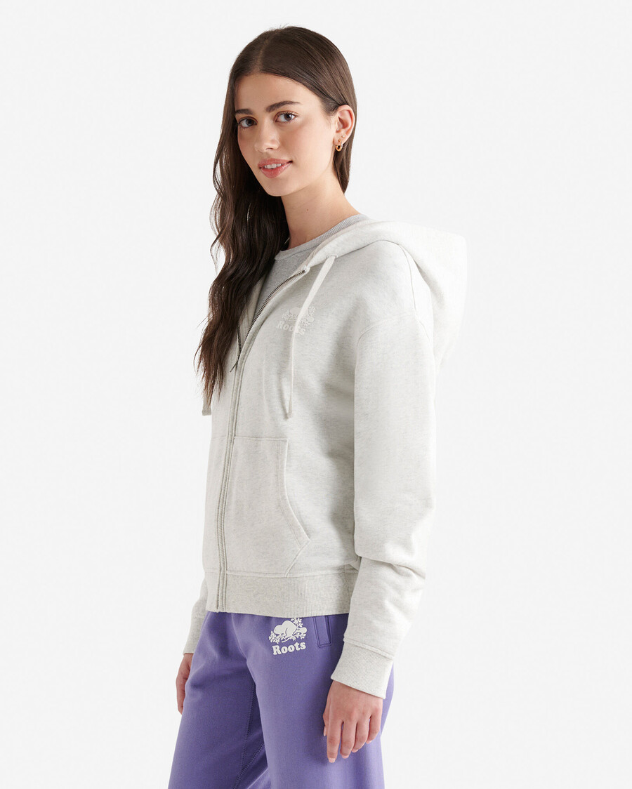 organic original relaxed full zip hoodie