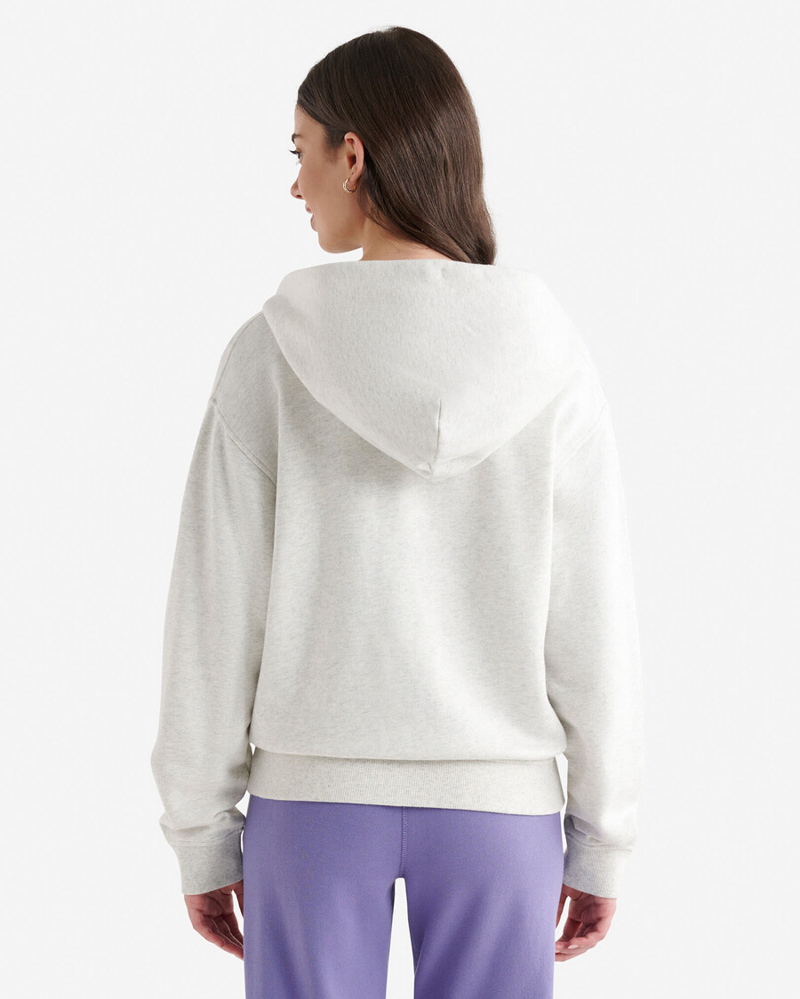 organic original relaxed full zip hoodie