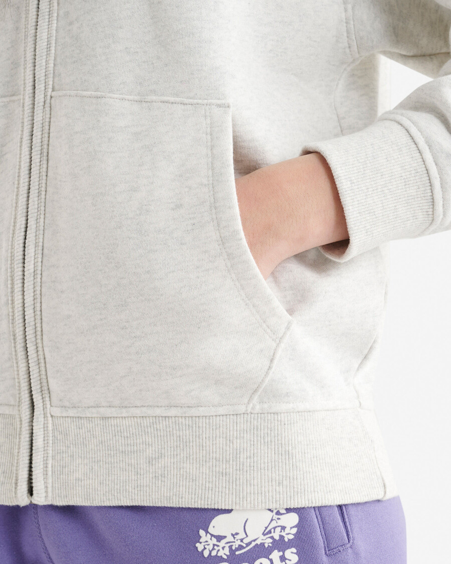 organic original relaxed full zip hoodie