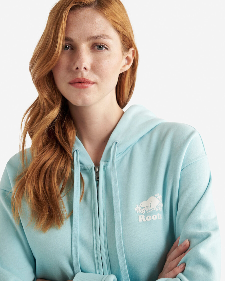 organic original relaxed full zip hoodie