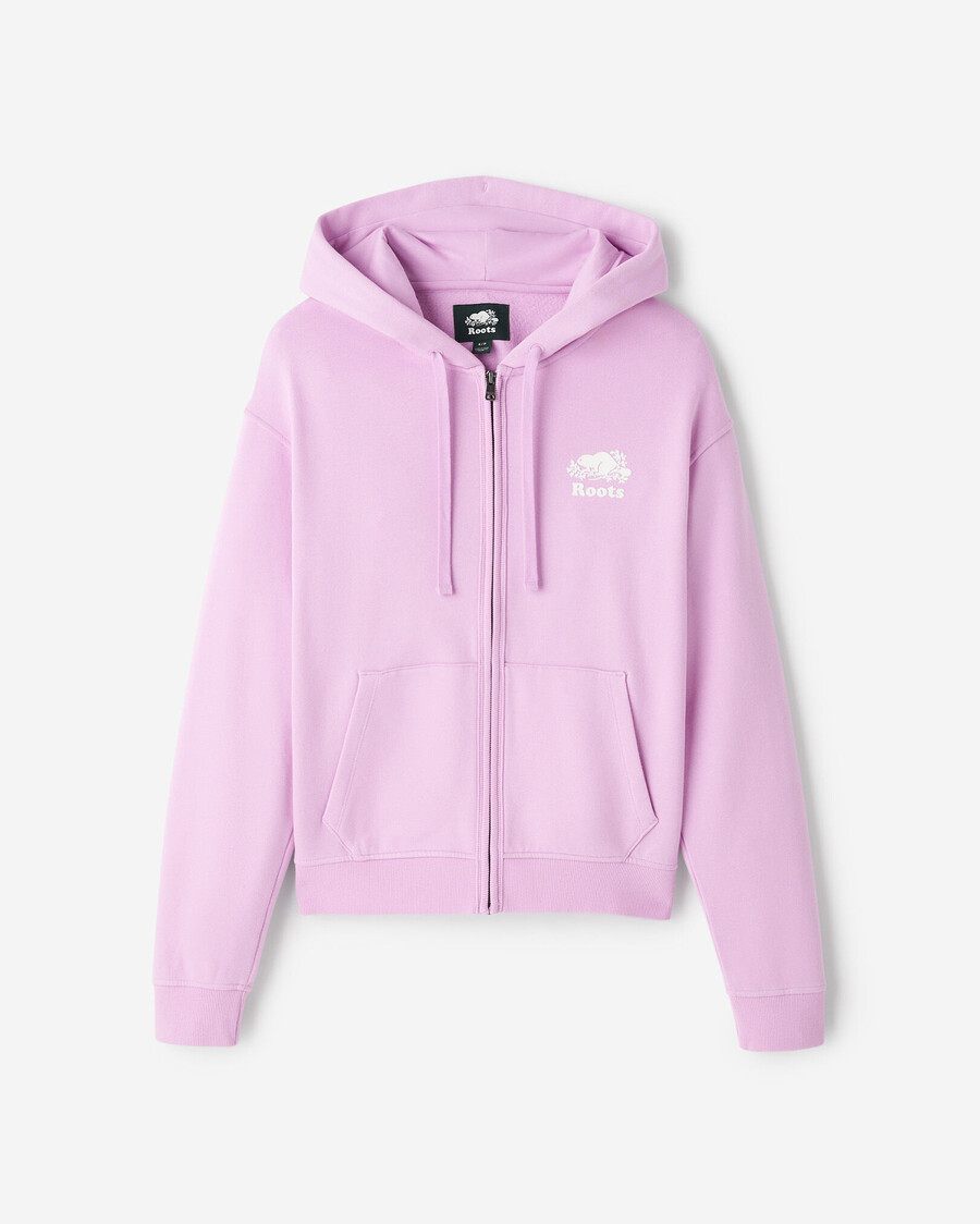 organic original relaxed full zip hoodie
