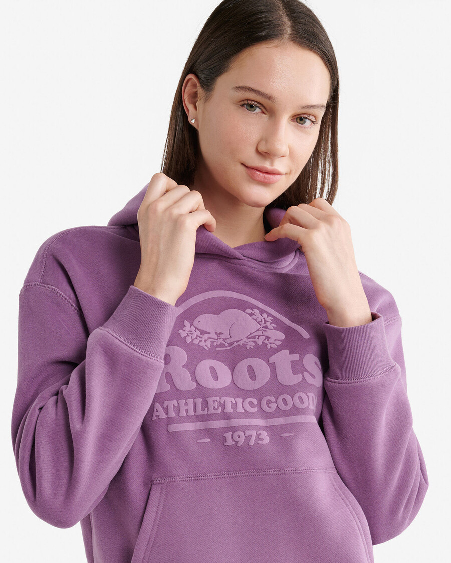 womens heritage beaver hoodie