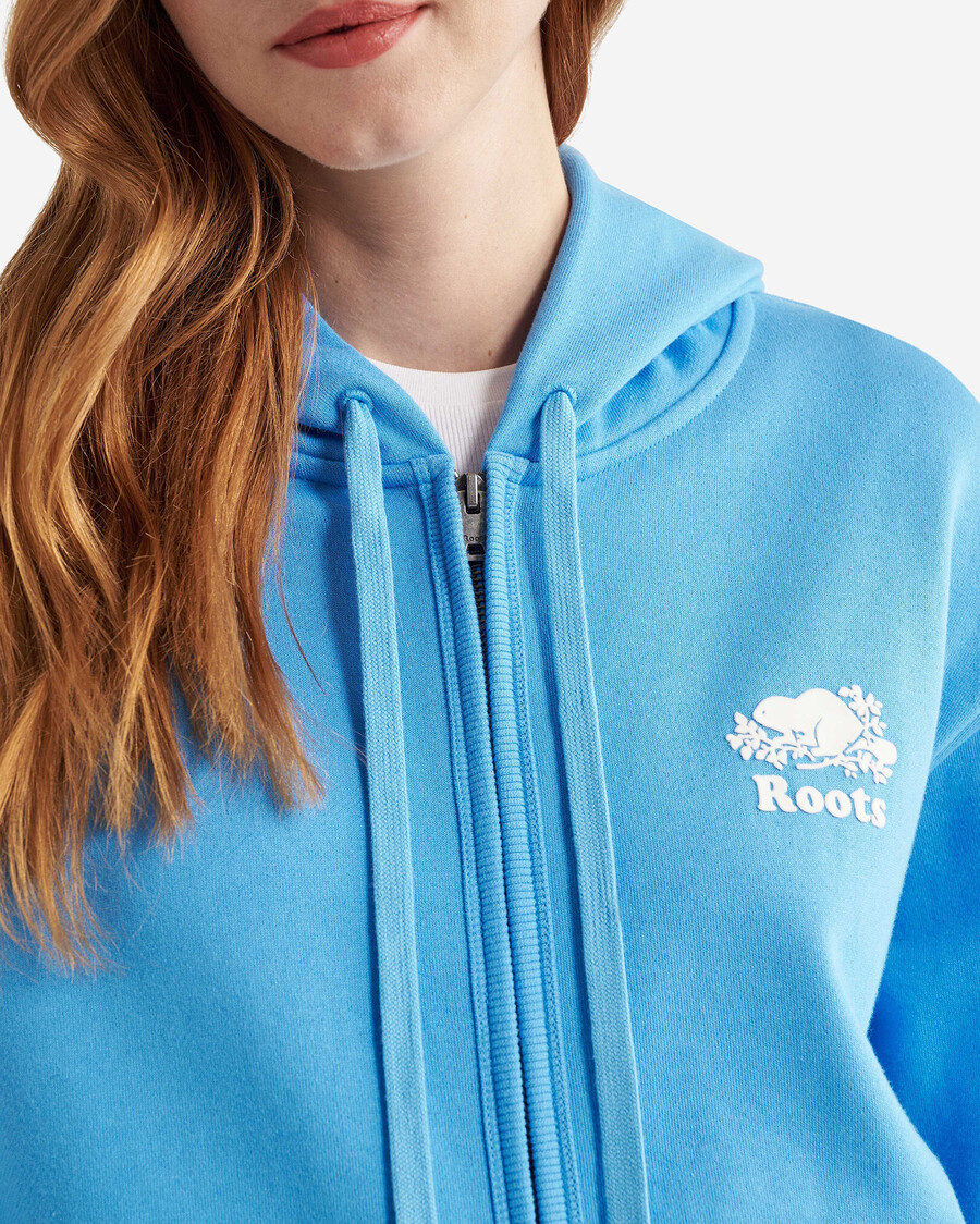 organic original relaxed full zip hoodie