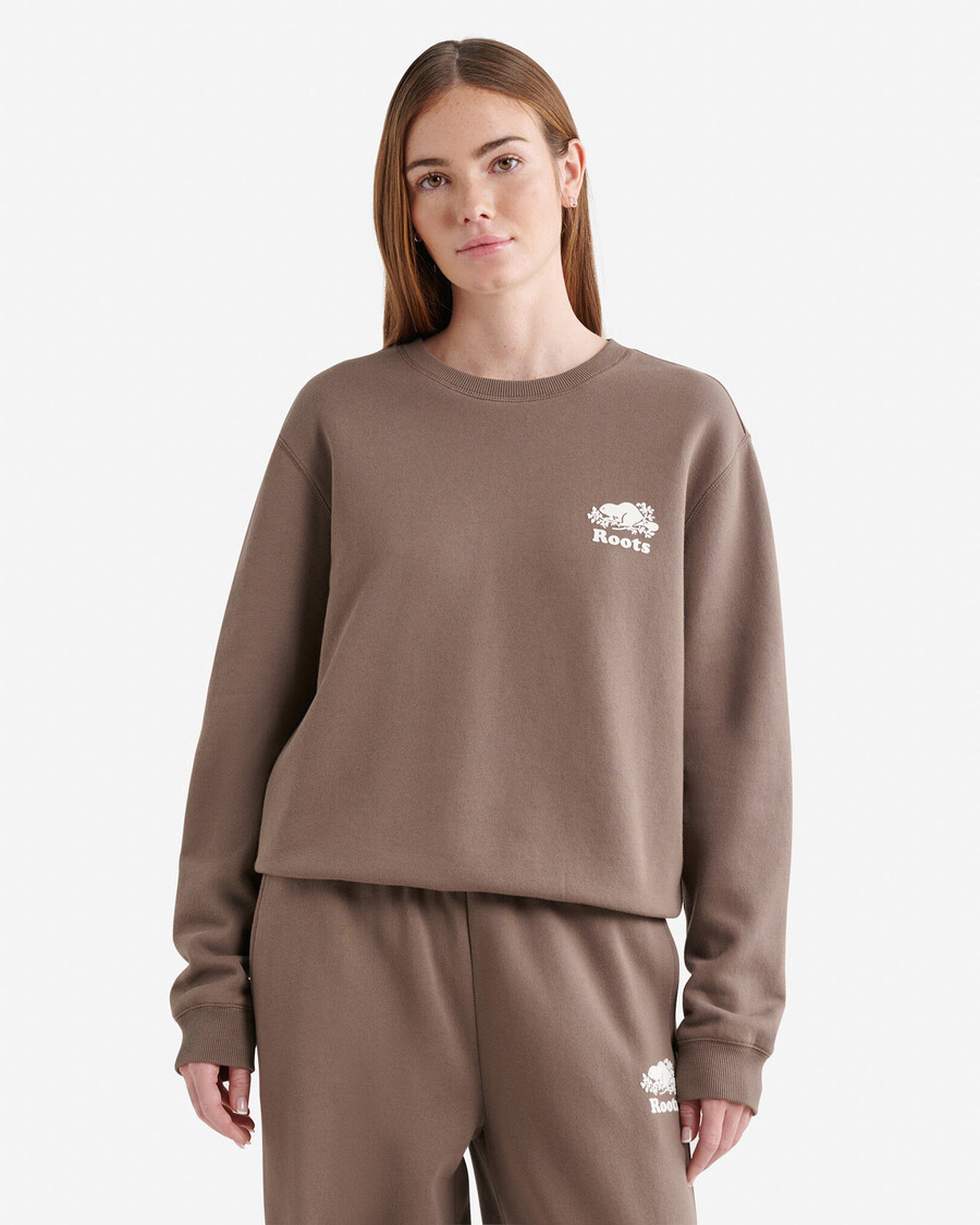 organic cooper relaxed crew