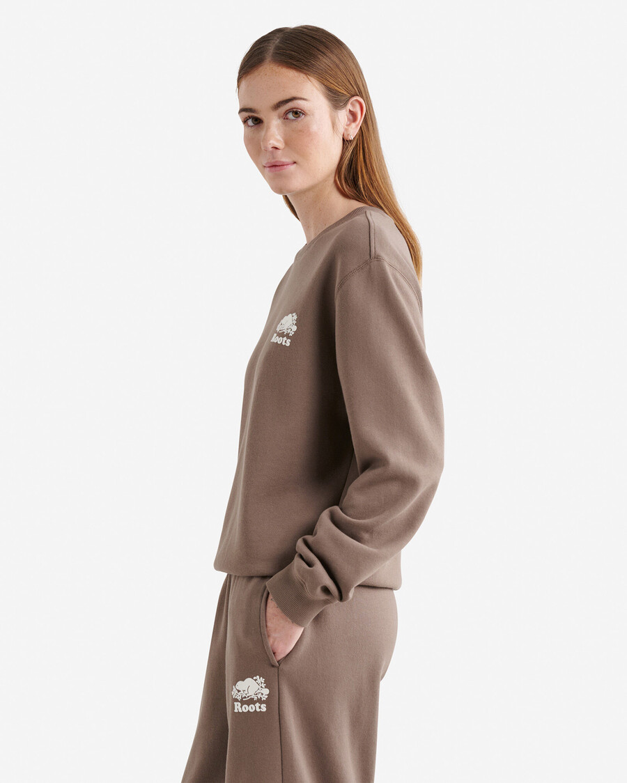 organic cooper relaxed crew