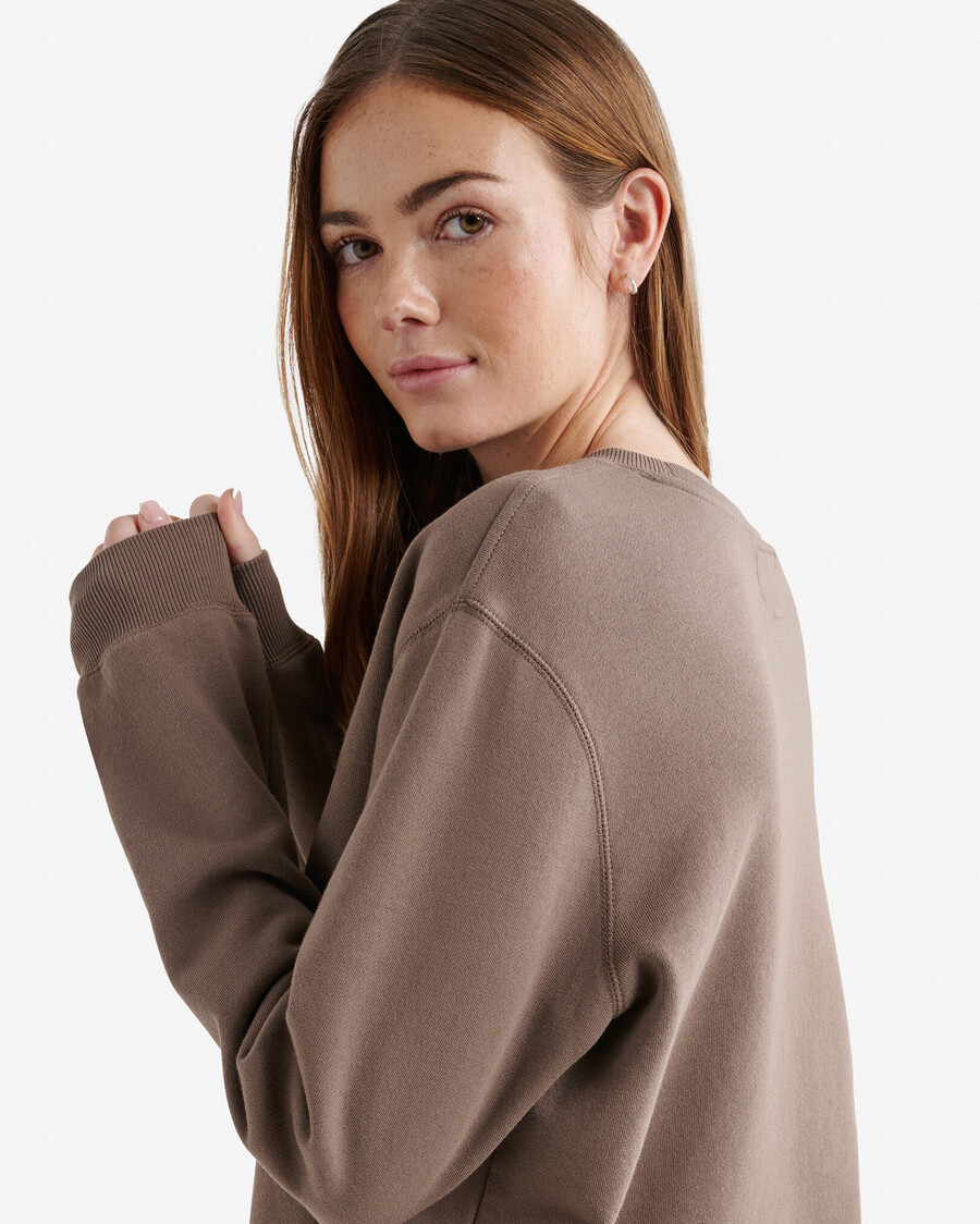 organic cooper relaxed crew