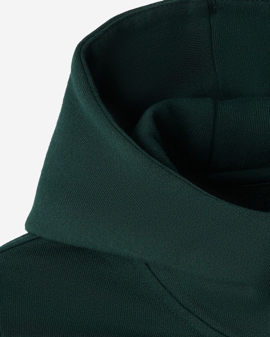 organic cooper slim full zip hoodie