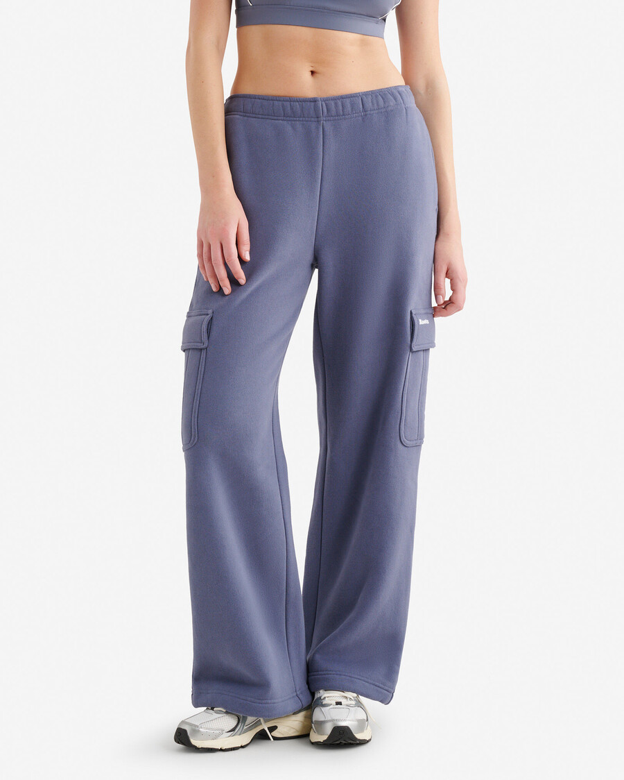 cloud cargo wide leg sweatpant