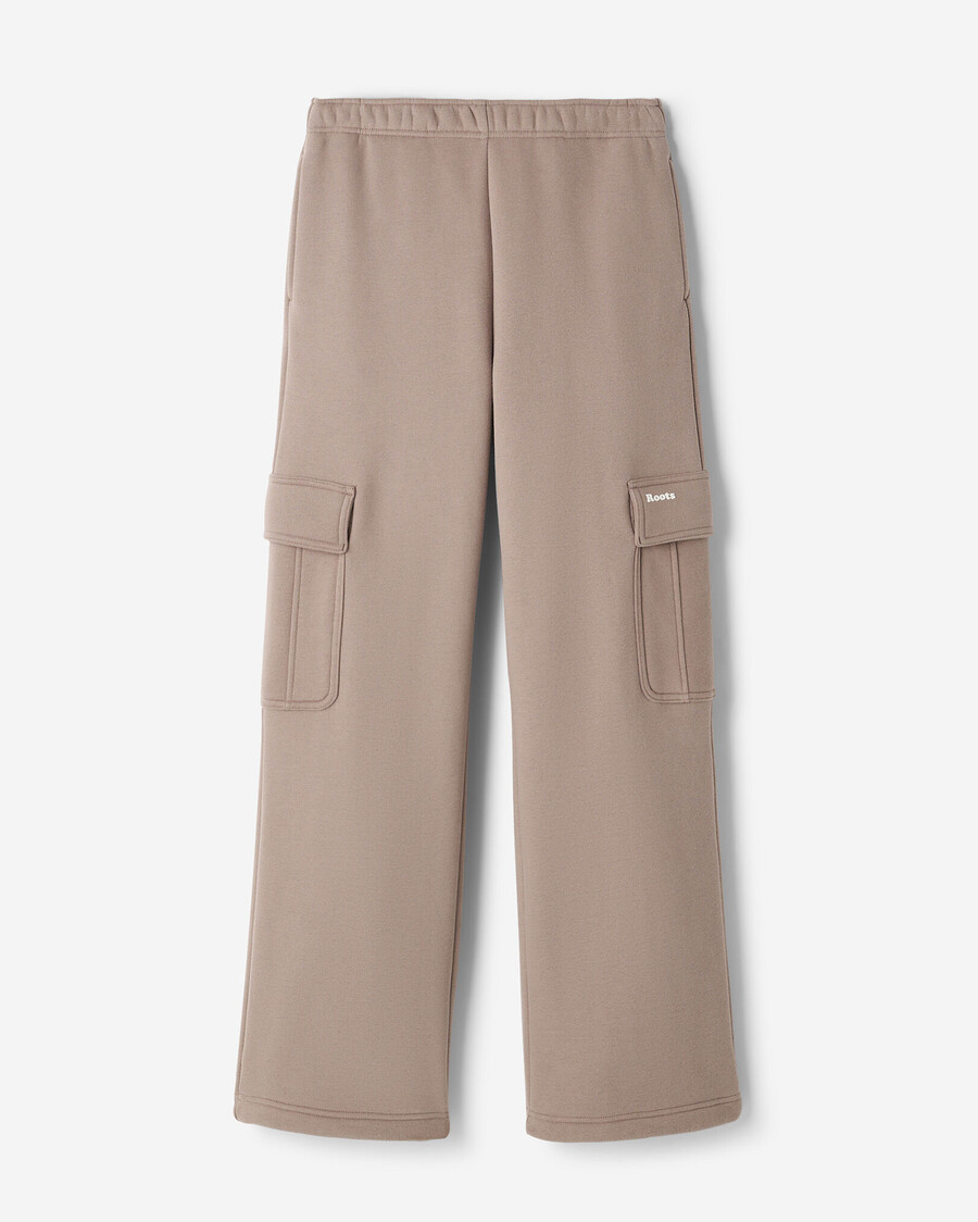 cloud cargo wide leg sweatpant