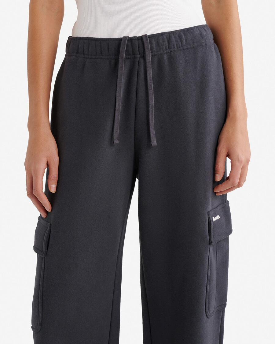 cloud cargo wide leg sweatpant