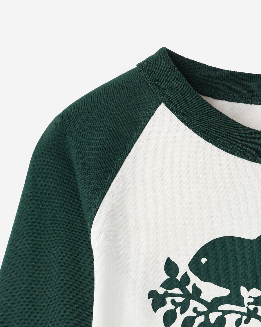 toddler organic cooper baseball t-shirt