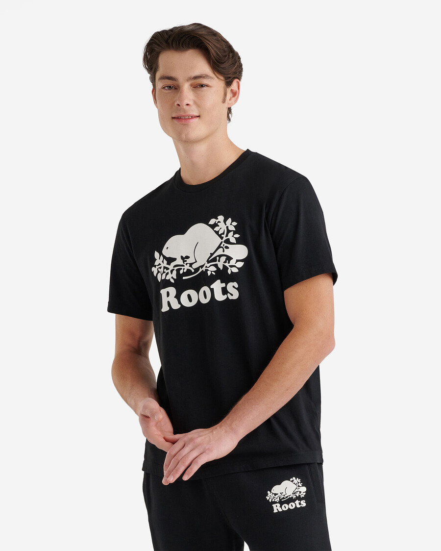 mens organic cooper beaver t-shirt