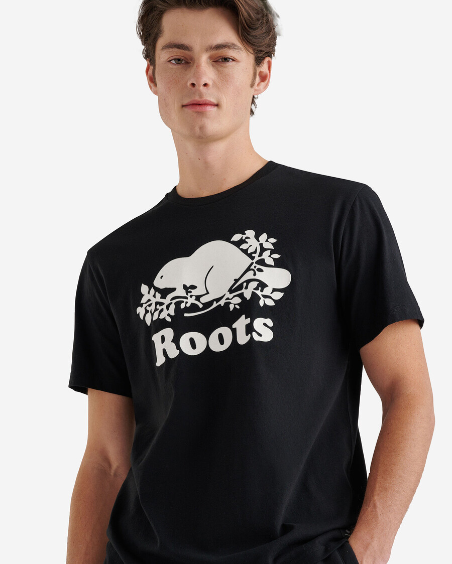 mens organic cooper beaver t-shirt