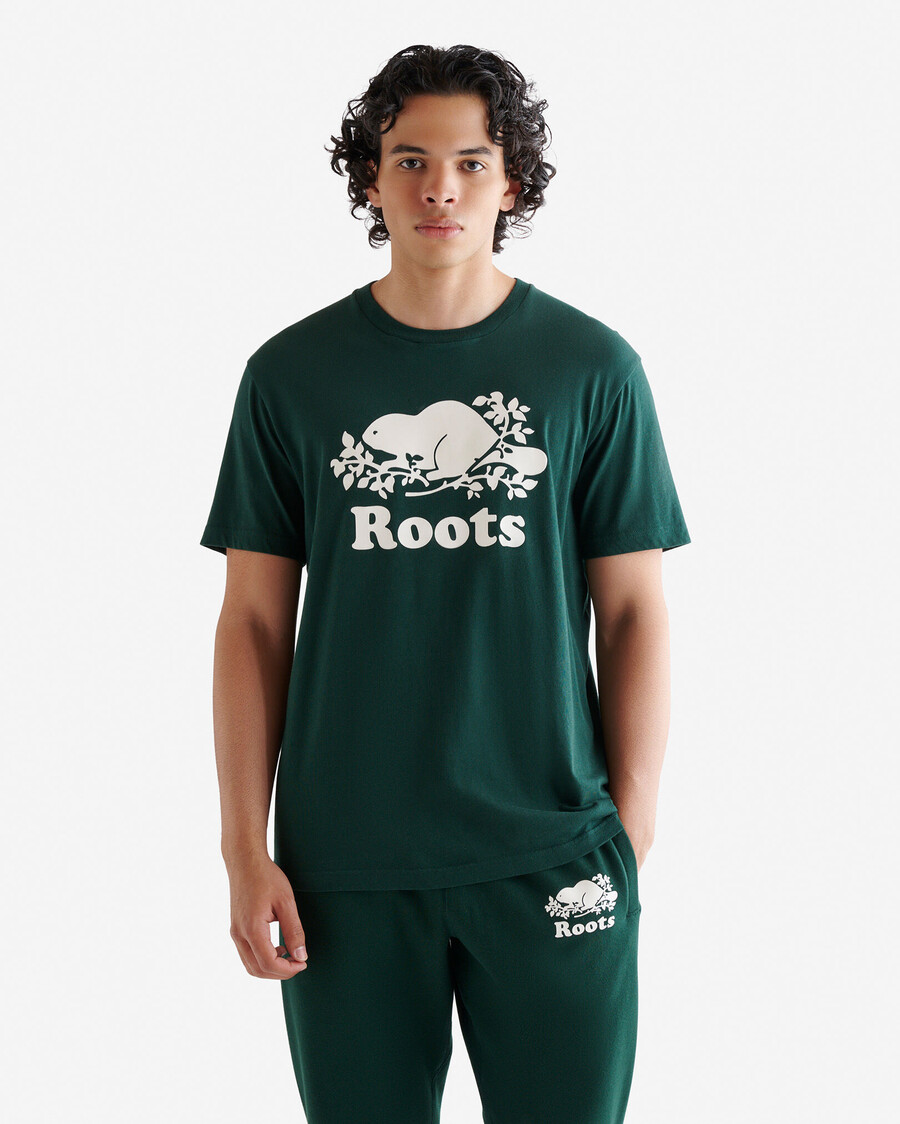 mens organic cooper beaver t-shirt