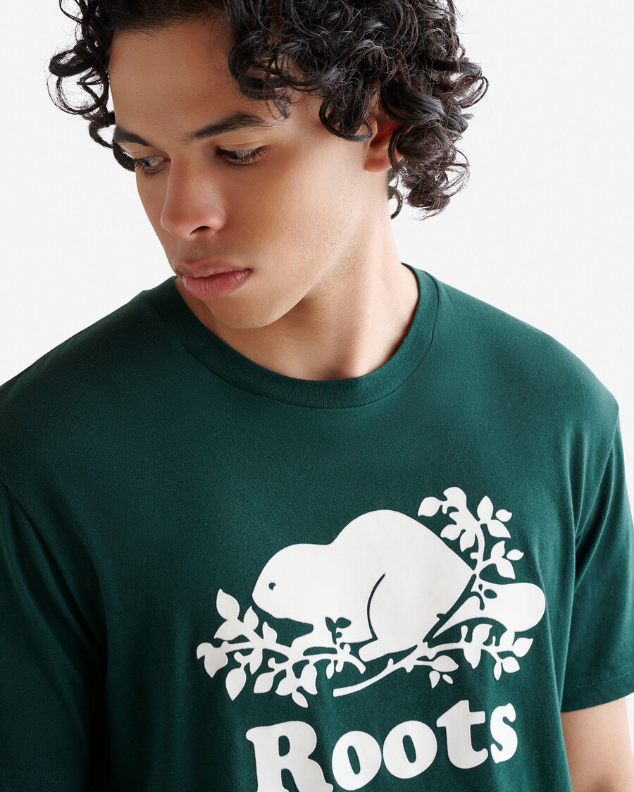 mens organic cooper beaver t-shirt