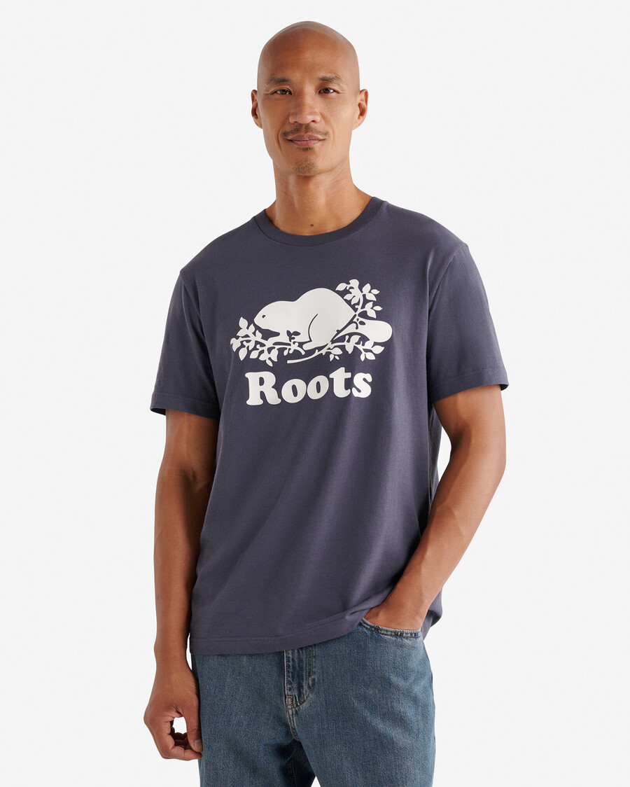mens organic cooper beaver t-shirt