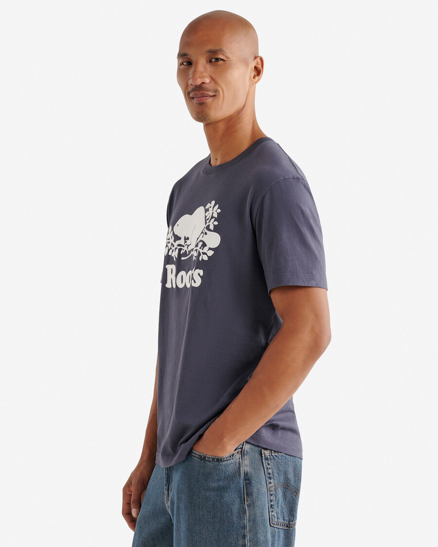 mens organic cooper beaver t-shirt