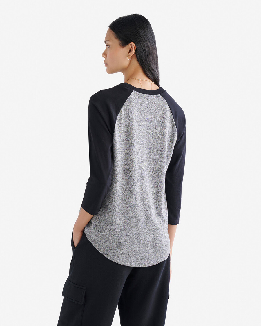 womens organic cooper baseball t-shirt
