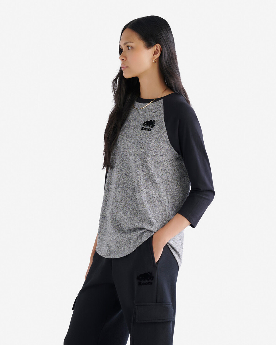 womens organic cooper baseball t-shirt
