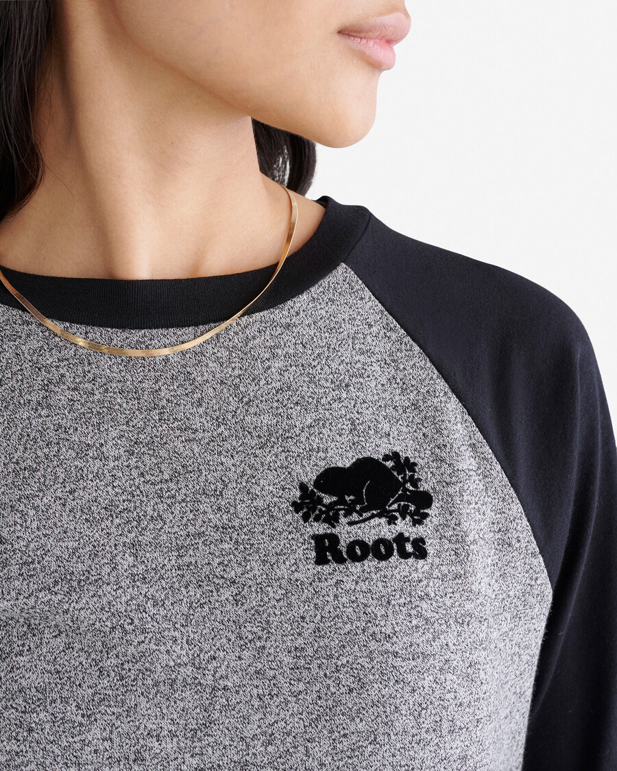womens organic cooper baseball t-shirt