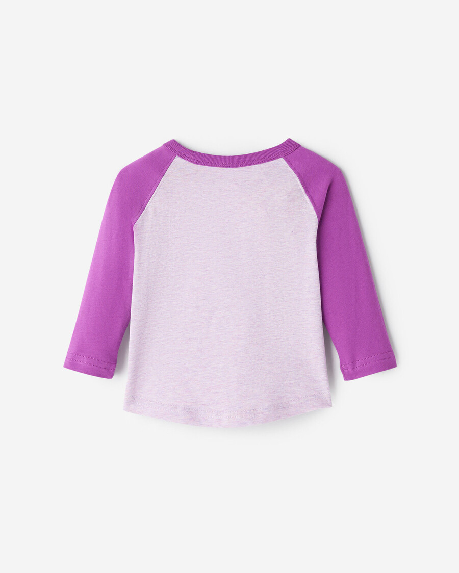 baby organic cooper baseball t-shirt