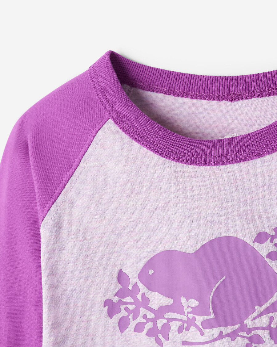 baby organic cooper baseball t-shirt