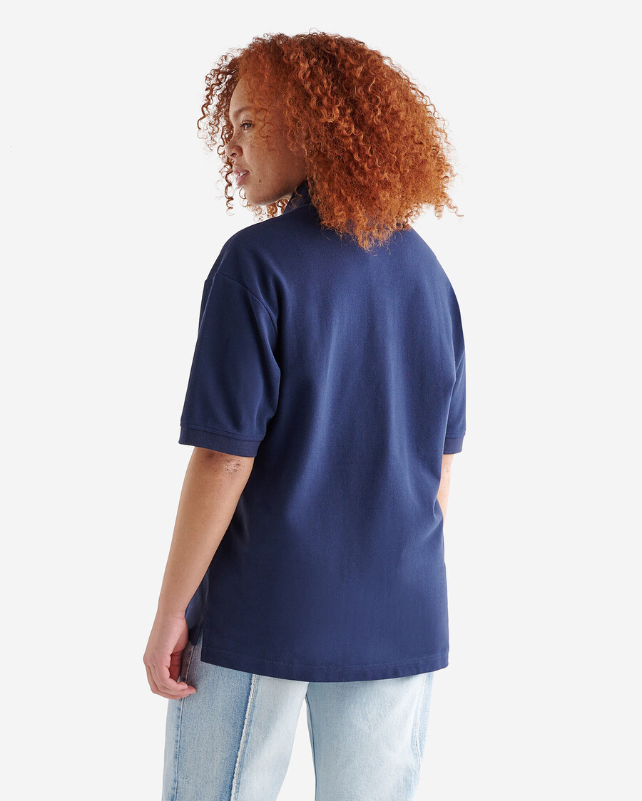 rba oversized short sleeve pocket polo