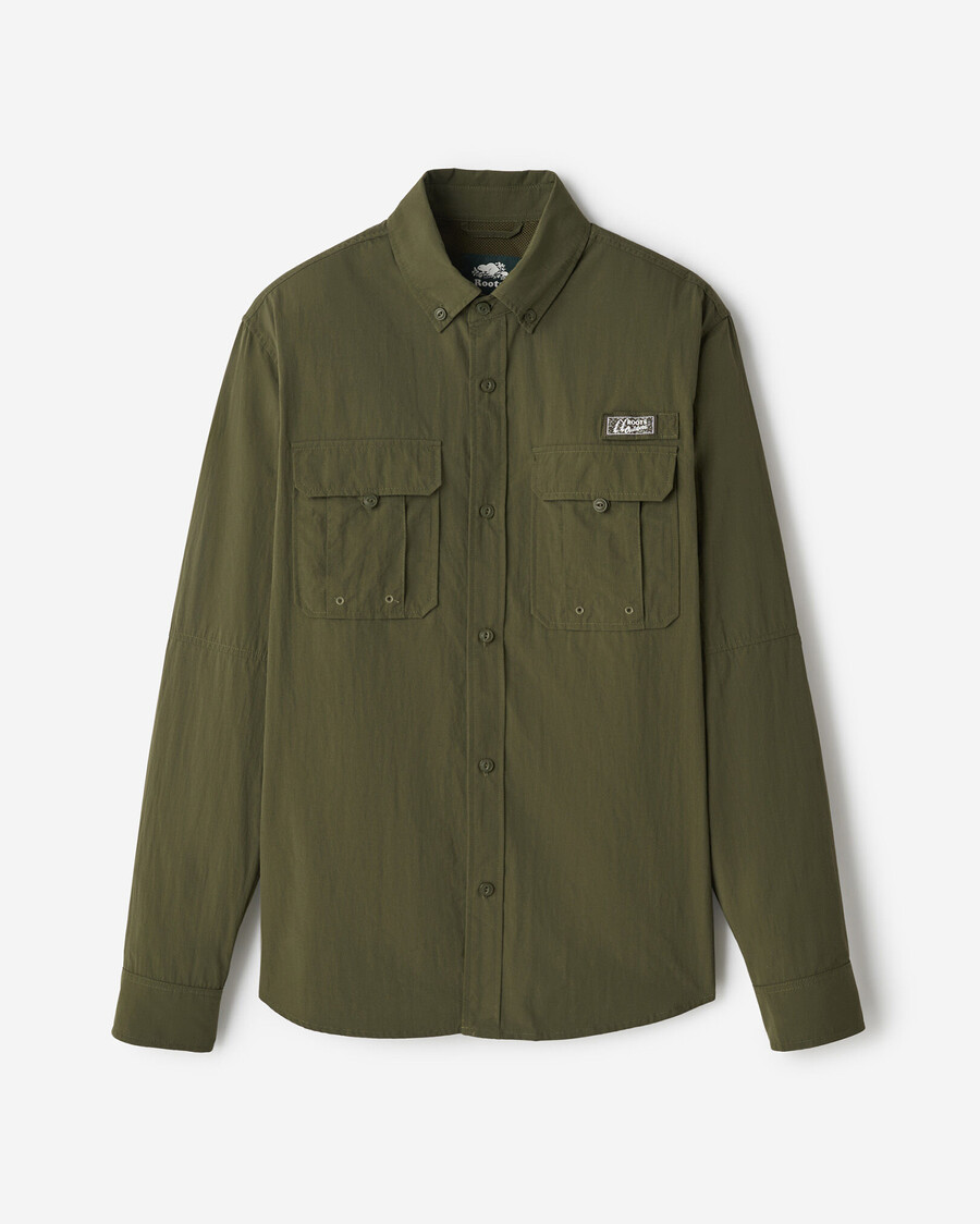 roots outdoor nylon shirt