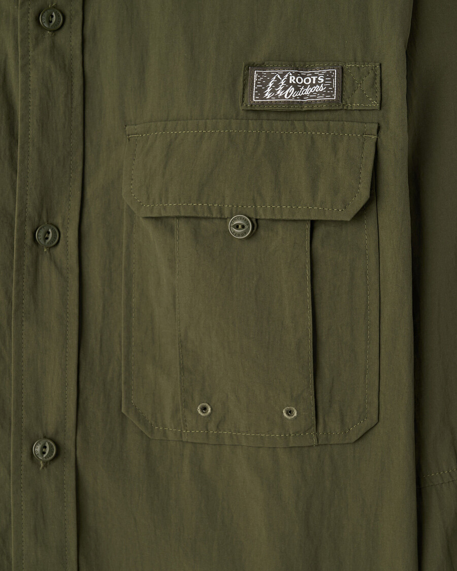 roots outdoor nylon shirt