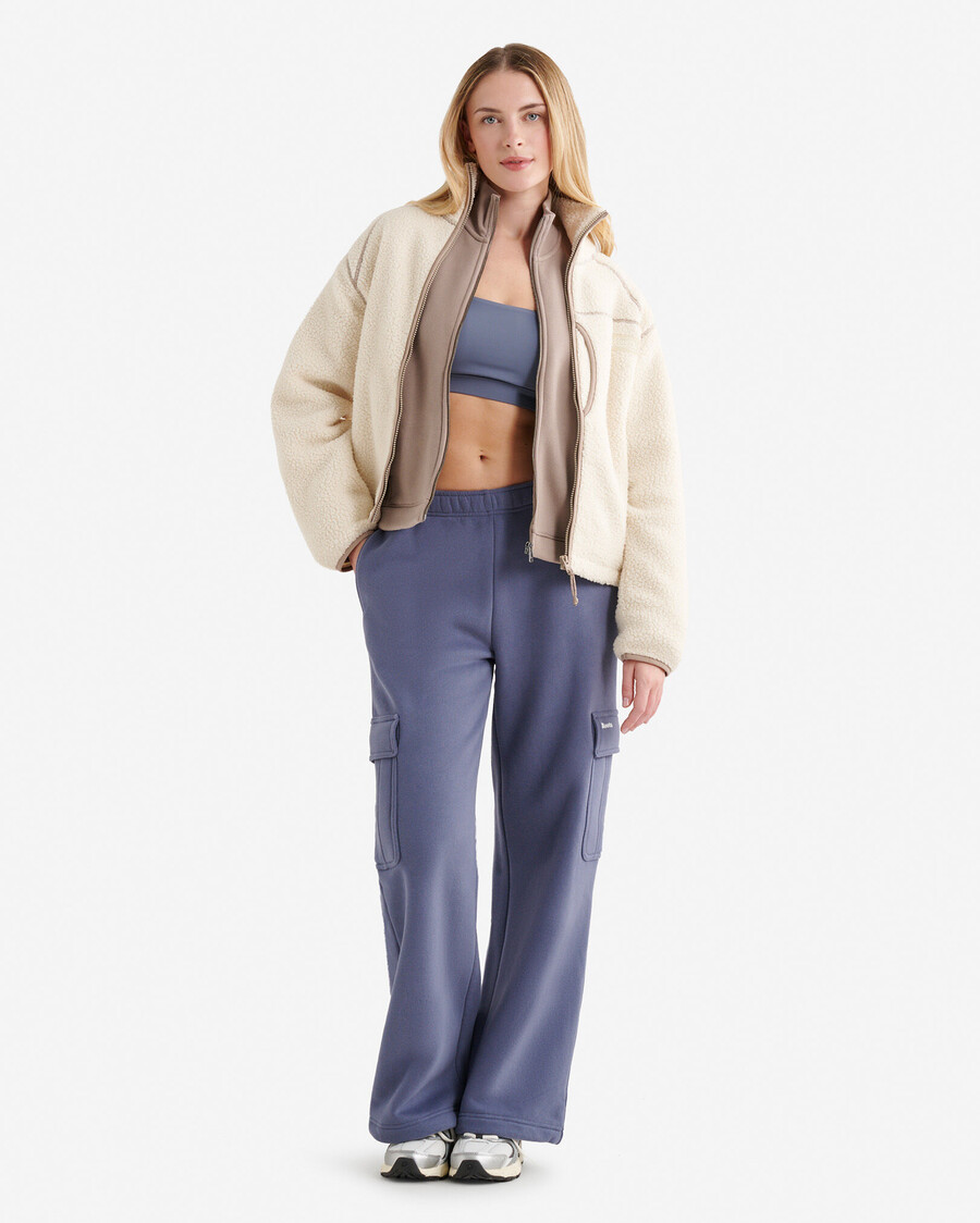 restore stretch piped sports bra