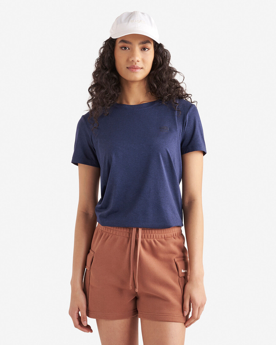 renew knit short sleeve top