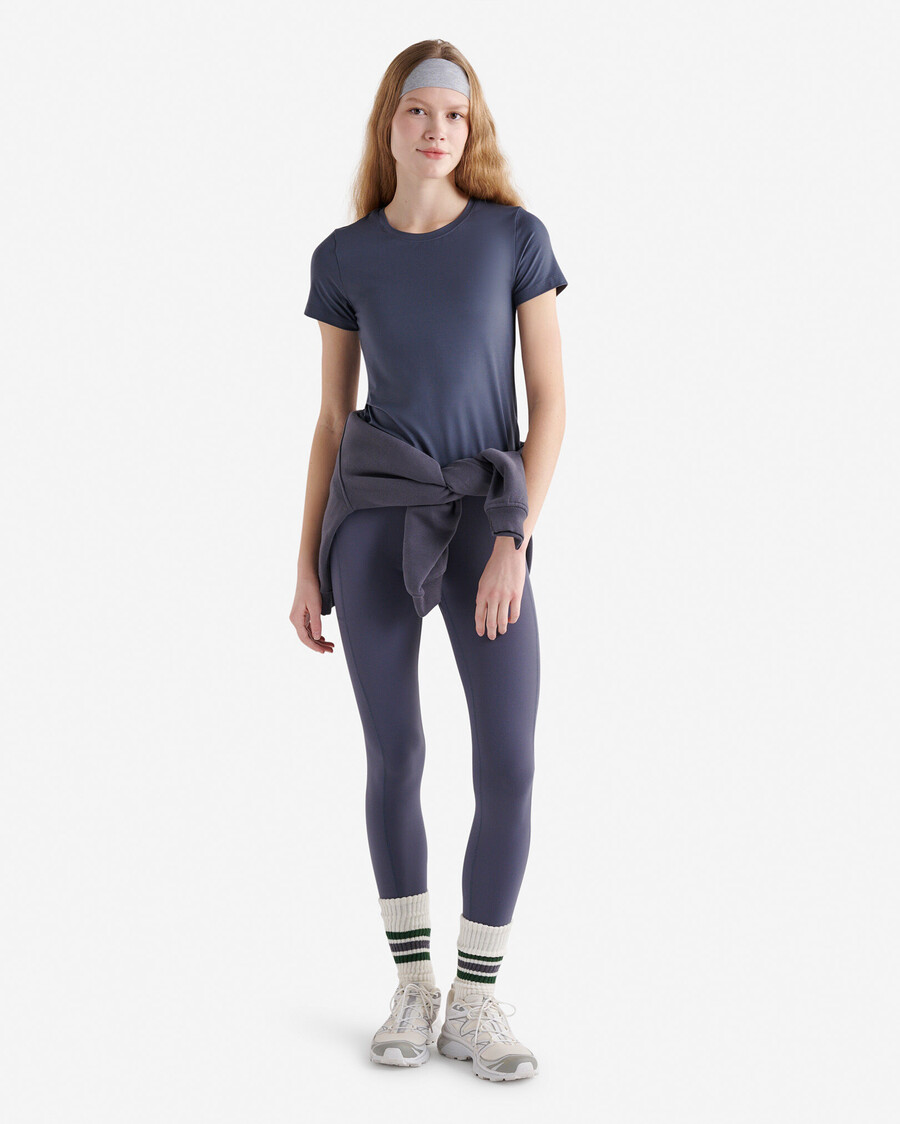 renew knit short sleeve t-shirt