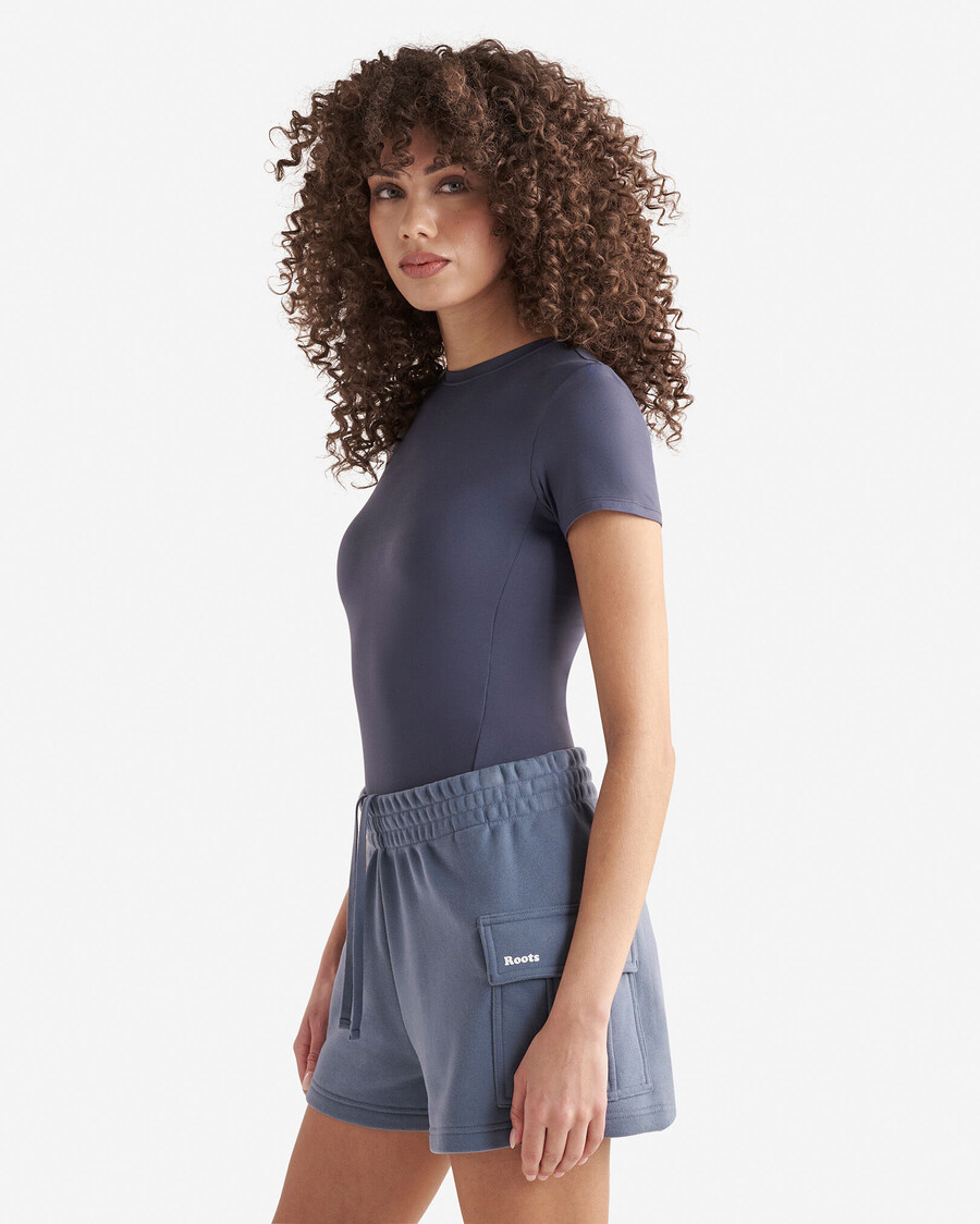 renew knit t-shirt bodysuit