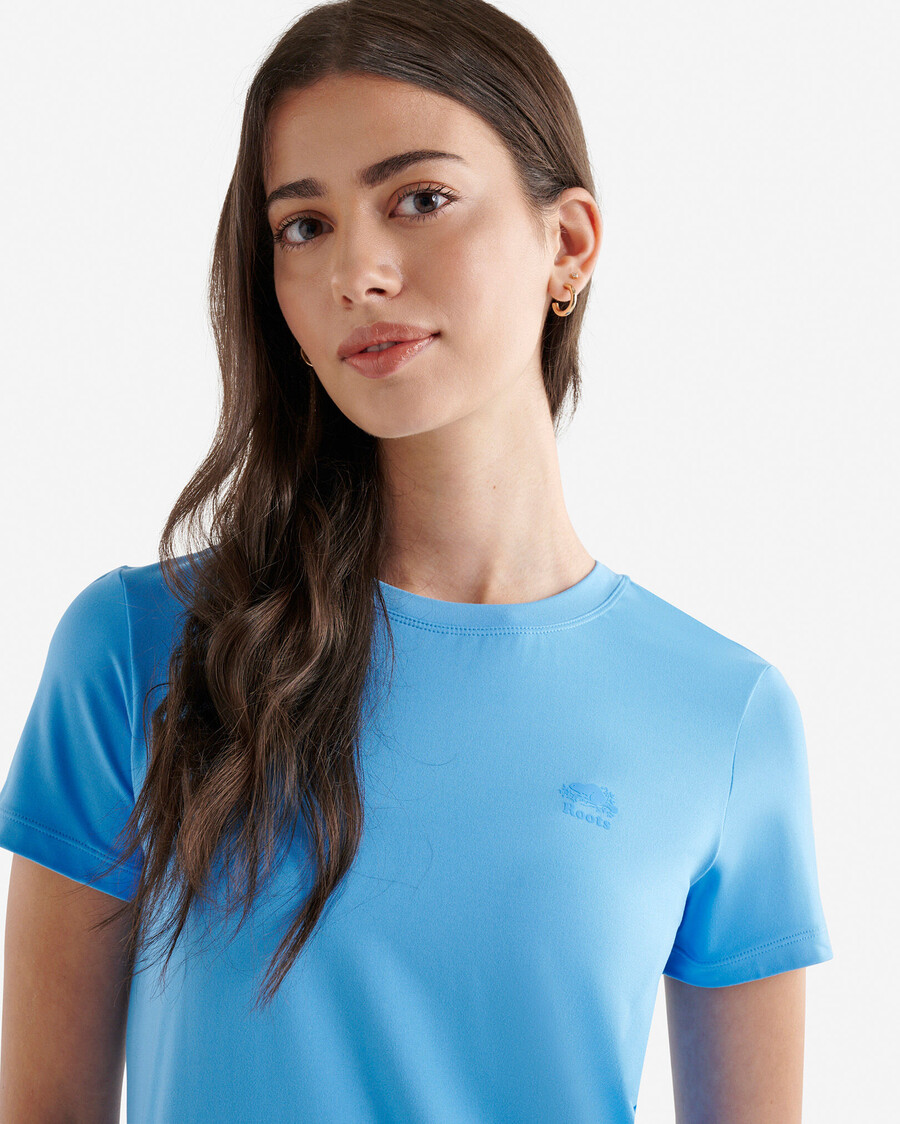 renew knit short sleeve top