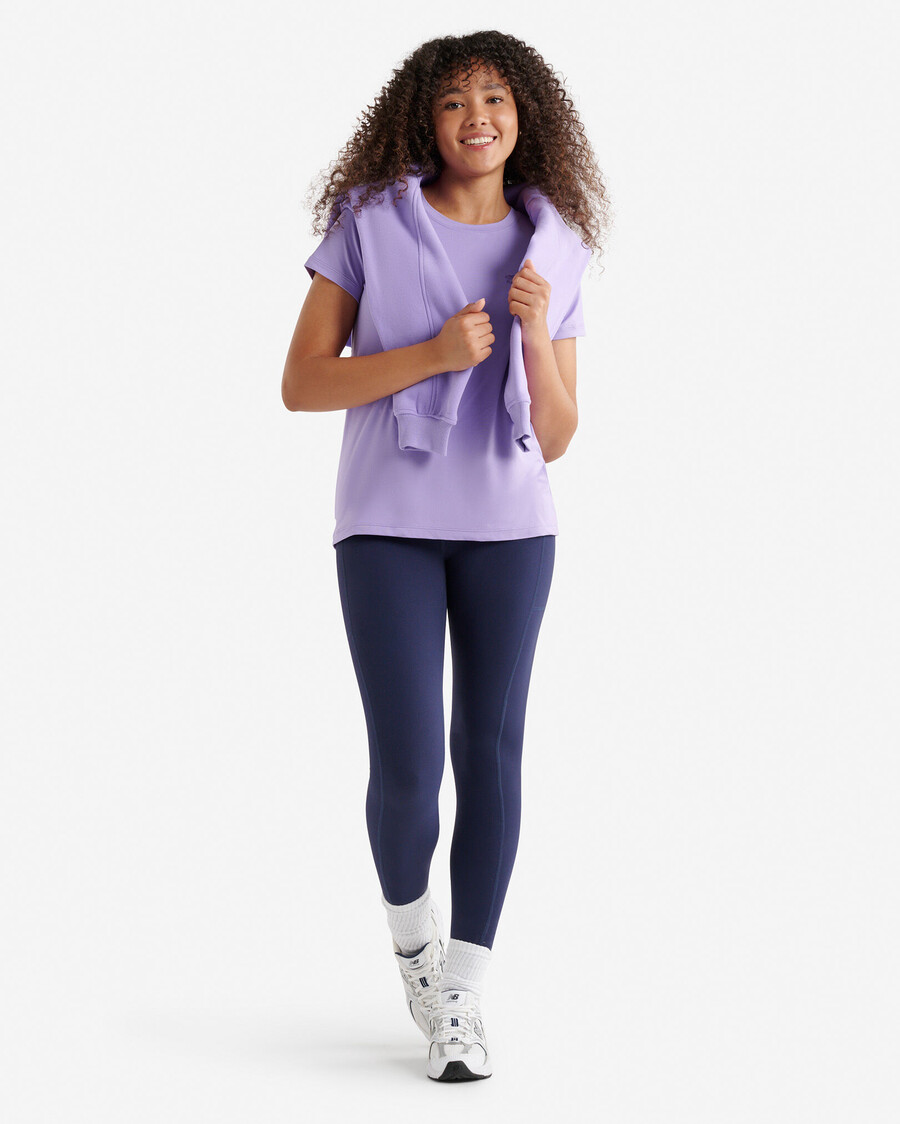 renew knit short sleeve top