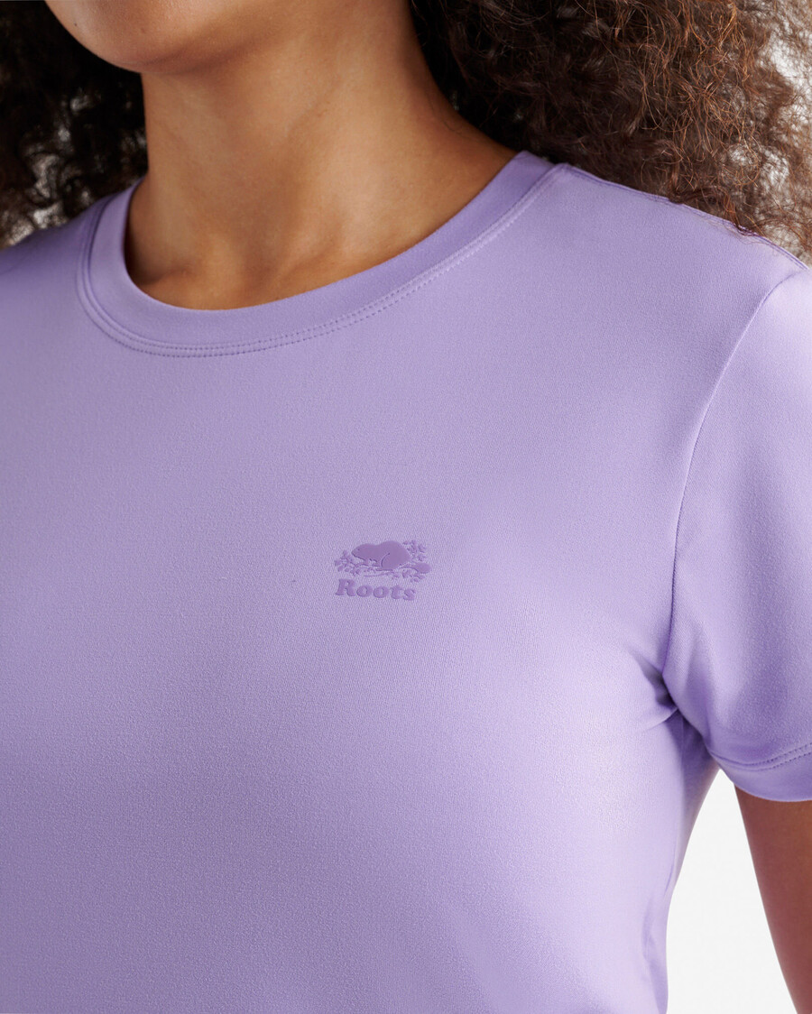 renew knit short sleeve top