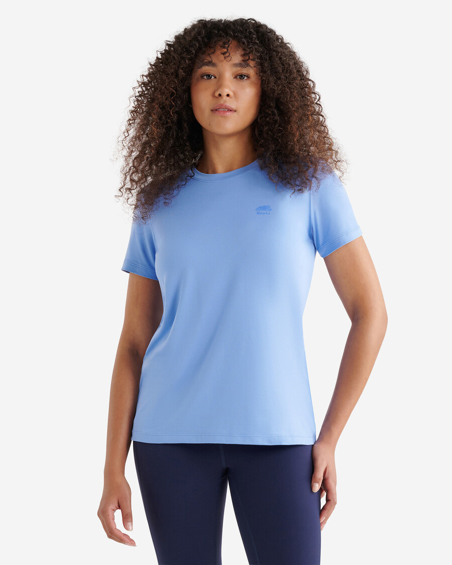 renew knit short sleeve top