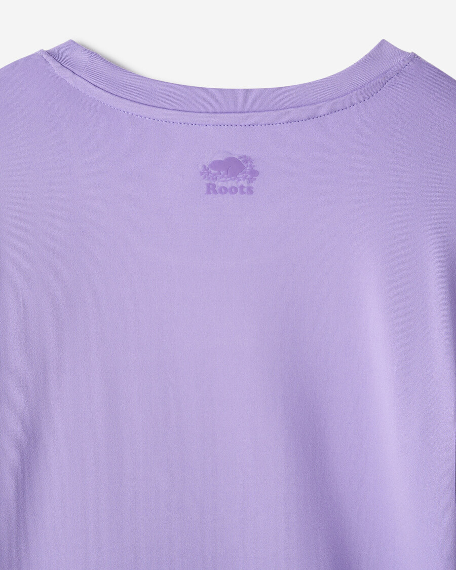 renew knit fitted long sleeve top