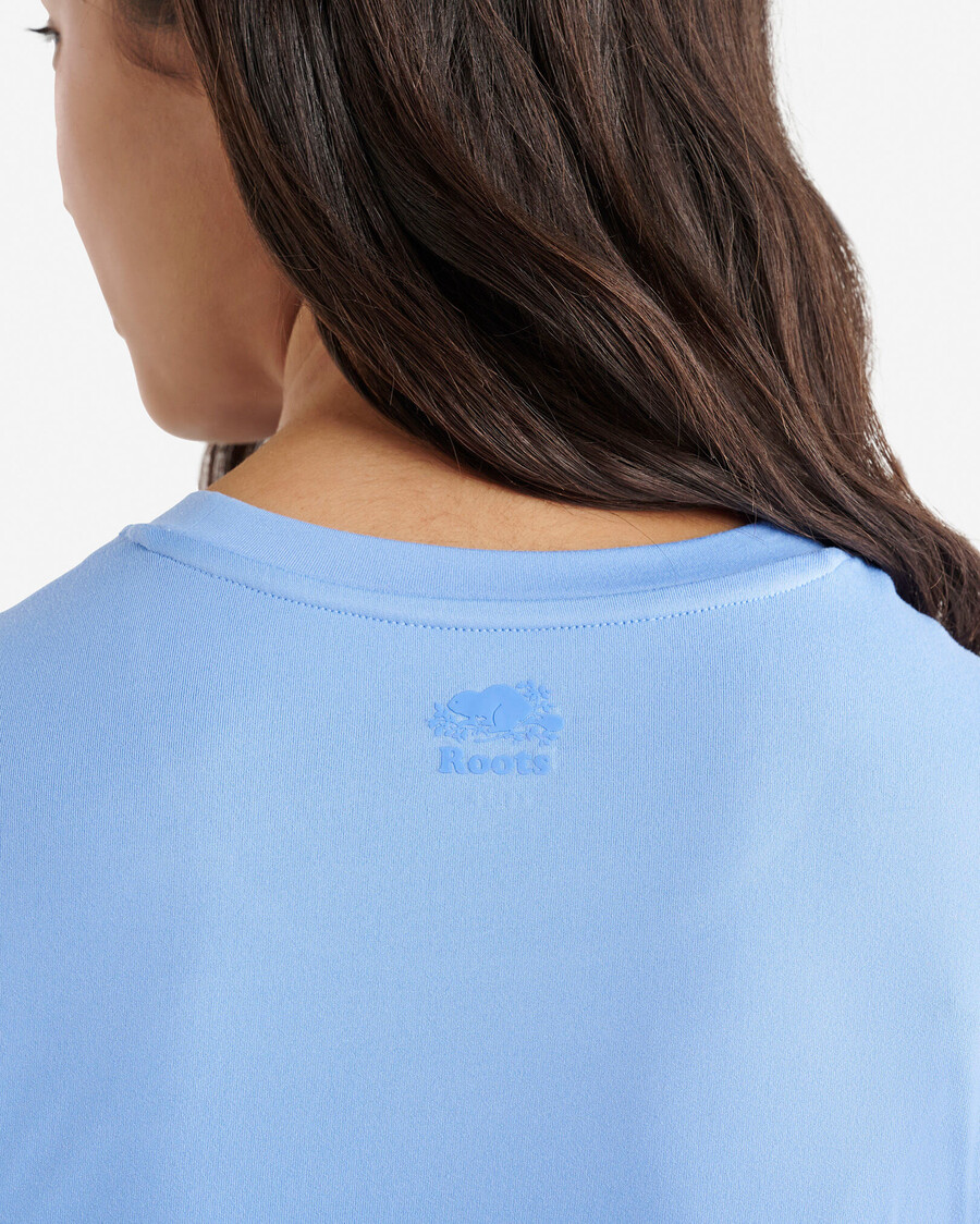 renew knit fitted long sleeve top