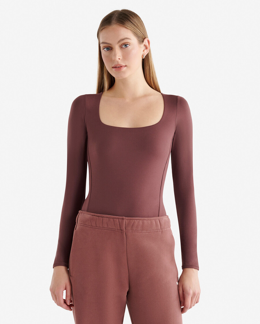 renew knit long sleeve bodysuit