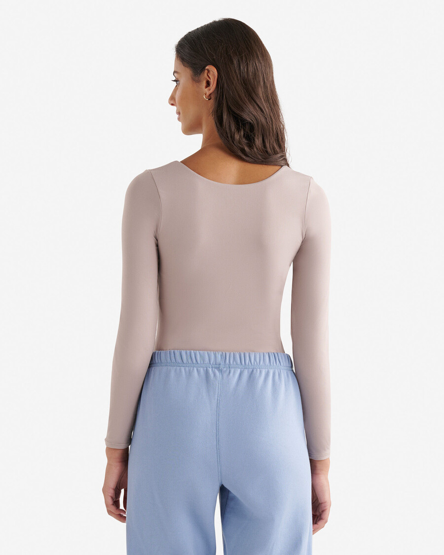 renew knit long sleeve bodysuit