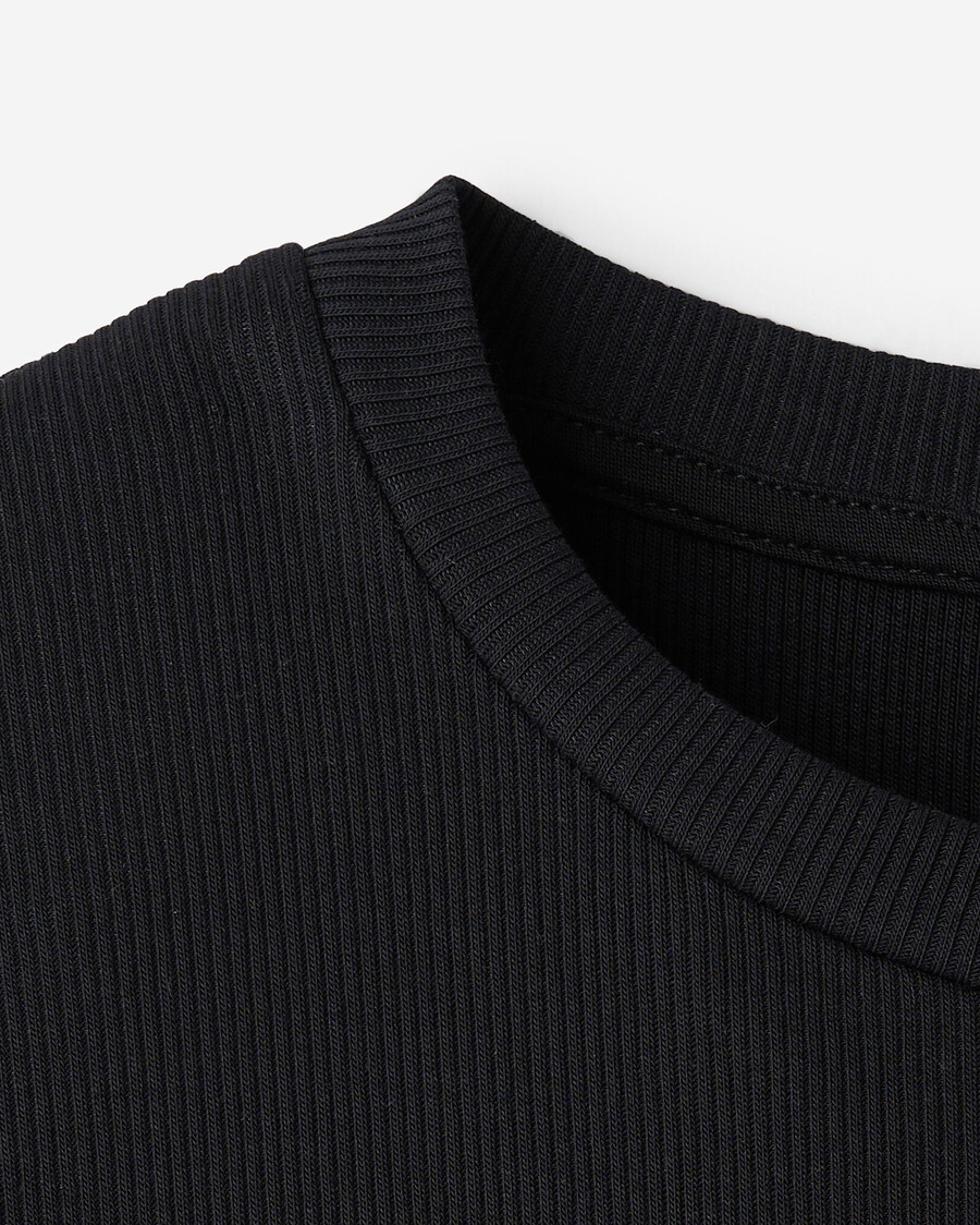 roam rib fitted long sleeve top
