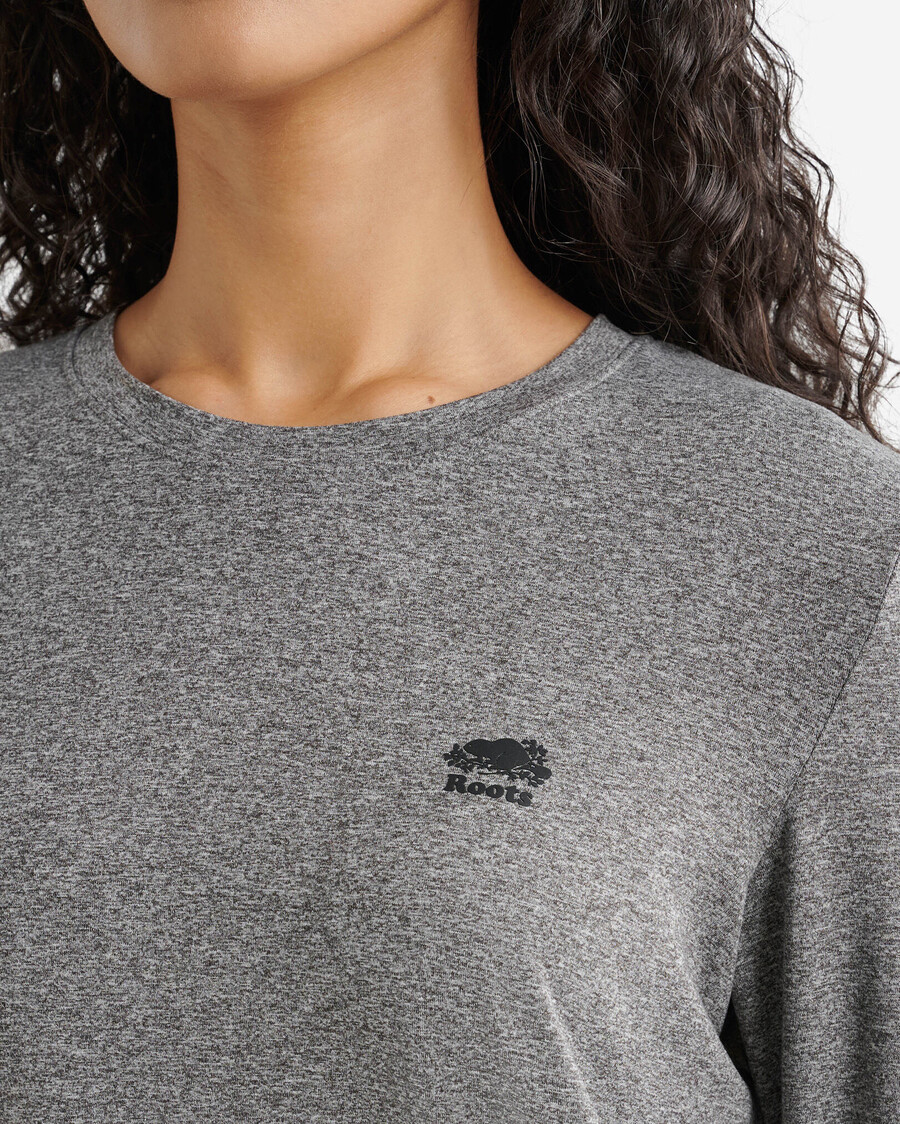 renew knit classic long sleeve top